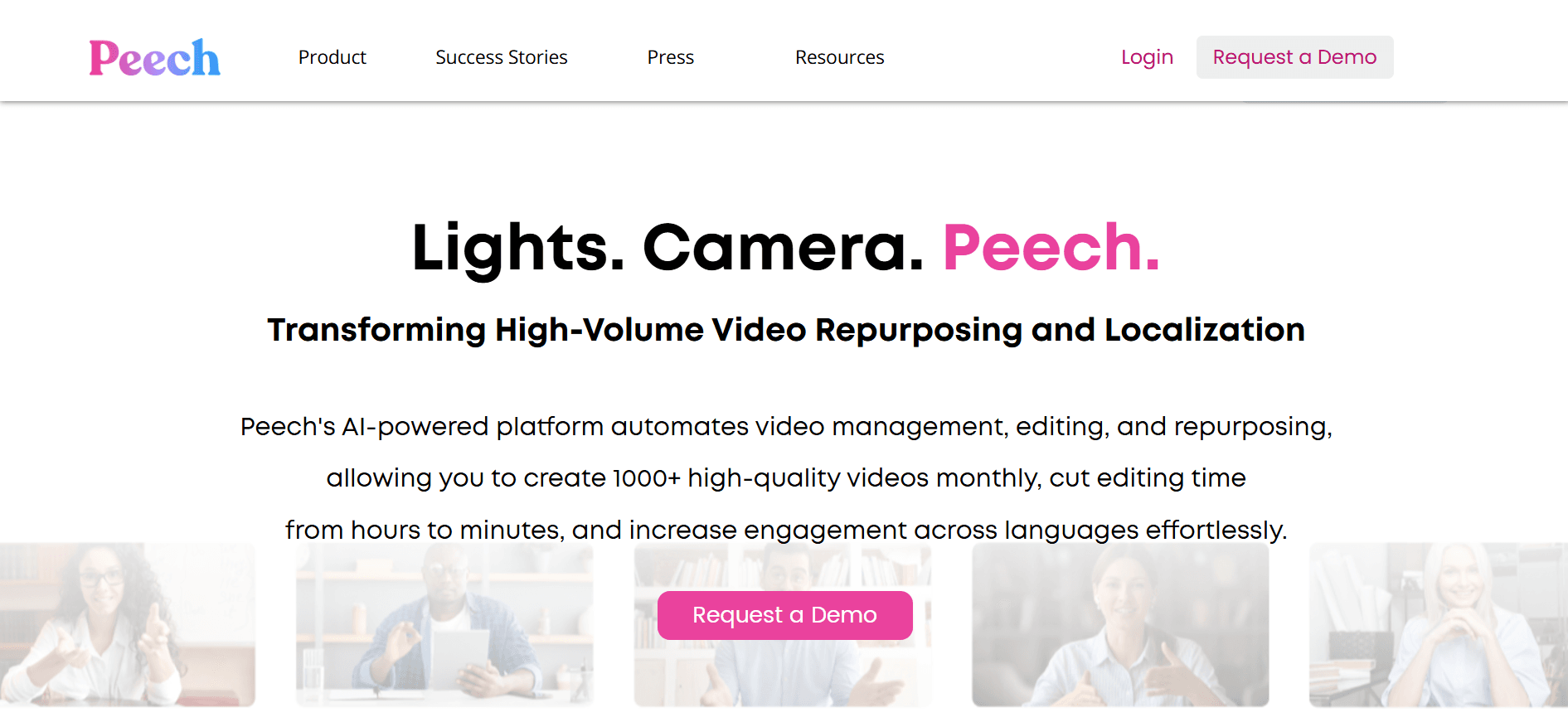 Peech - Unlock the Power of Personalized Video Marketing 