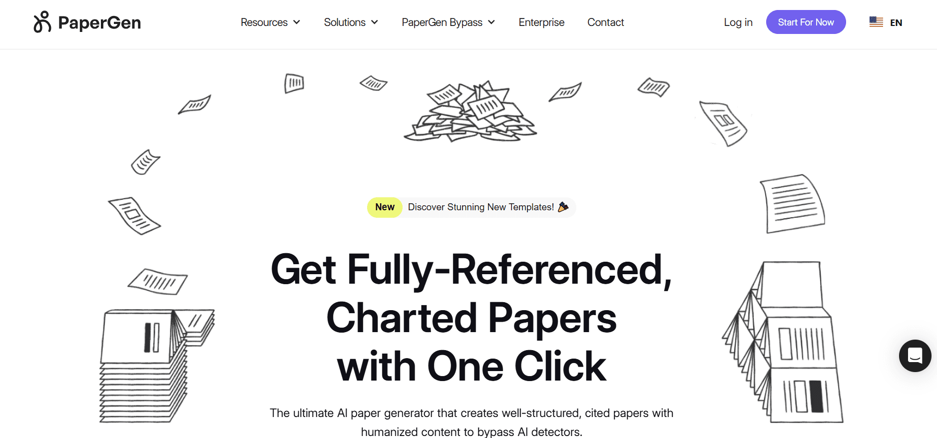 PaperGen - Beat Writer's Block and Generate Papers with Citations