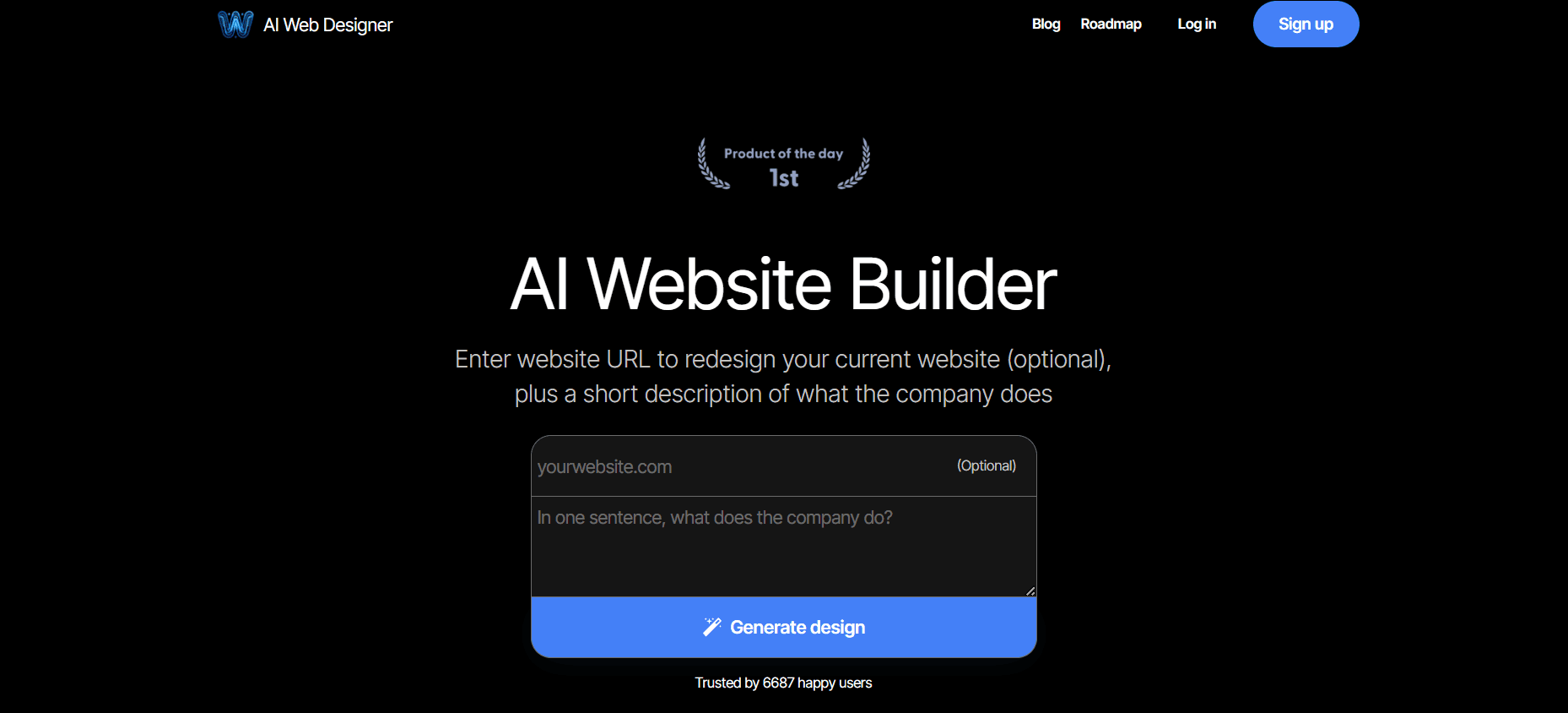 AI Web Designer - Build New Website Designs