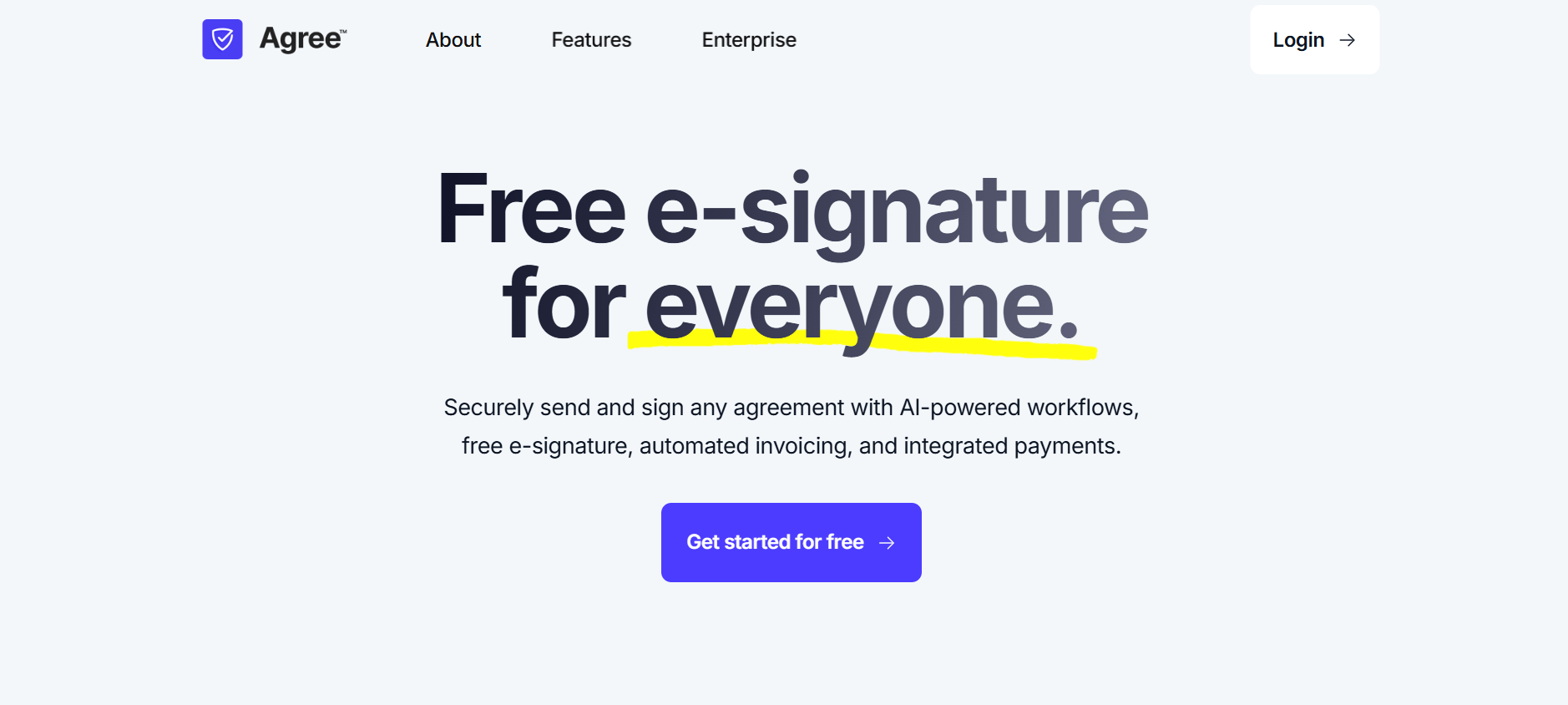 Agree - Agreements Made Easy. Sign, Send, & Get Paid in One Place