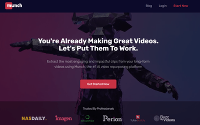 Munch - for All Your Content Repurposing Needs