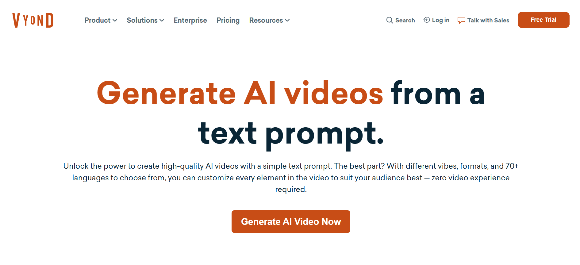 Vyond - AI-Powered Video Creation in Seconds