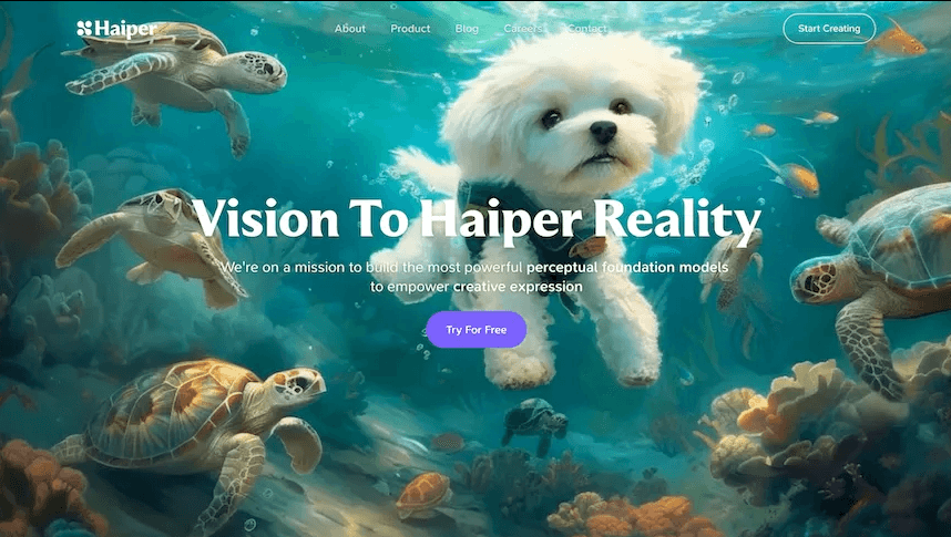 Haiper AI – Video Creation Powered by Generative AI
