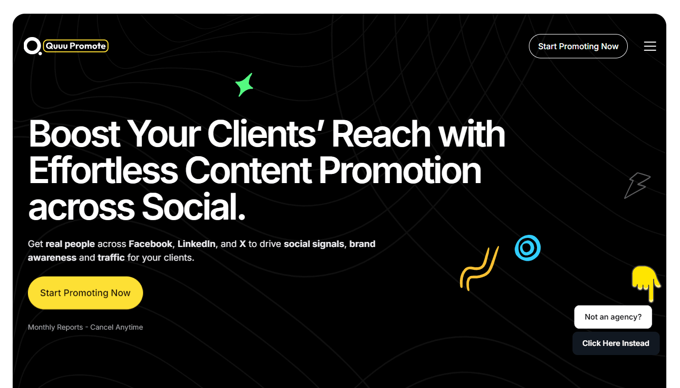 Quuu Promote - Maximize Social Engagement Effortlessly