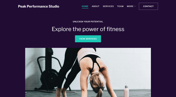 Fitness studio