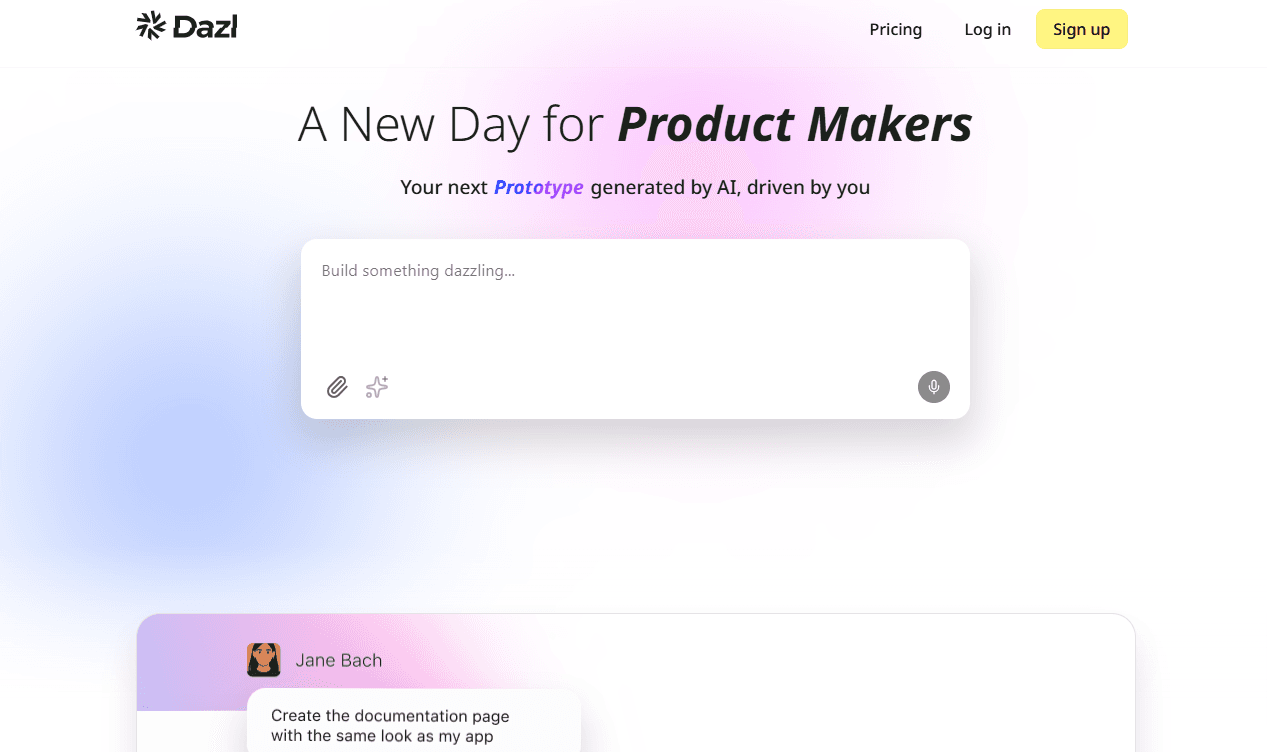 Dazl AI – Vibe-Coding Tool for Creating Market-Ready Applications