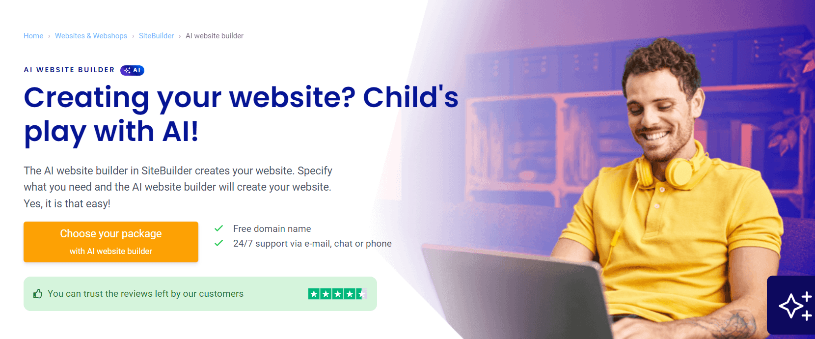 SiteBuilder by Combell - Build Your Website Without Coding Skills