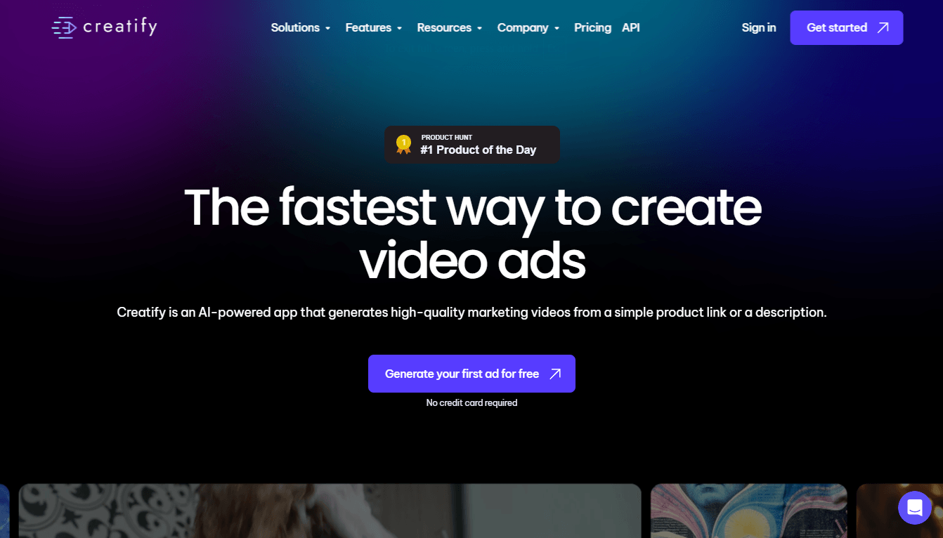 Creatify AI - Effortlessly Create Professional Video Ads