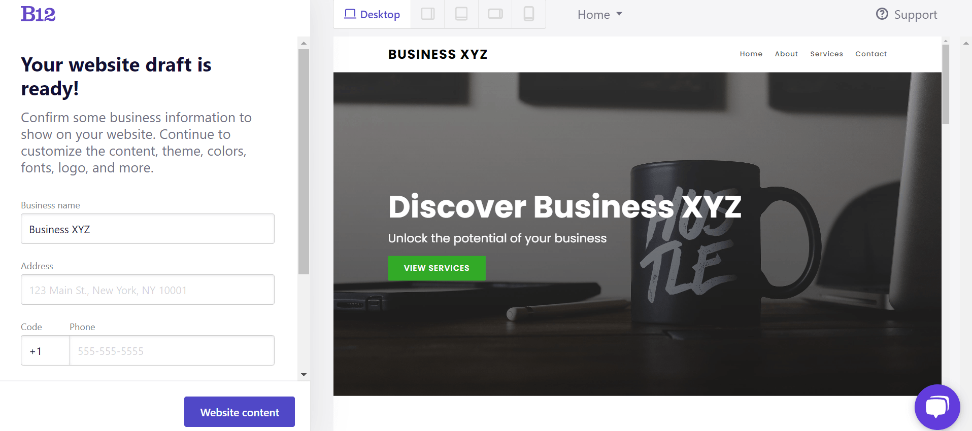 B12 - Easiest AI Website Builder for Professional Sites