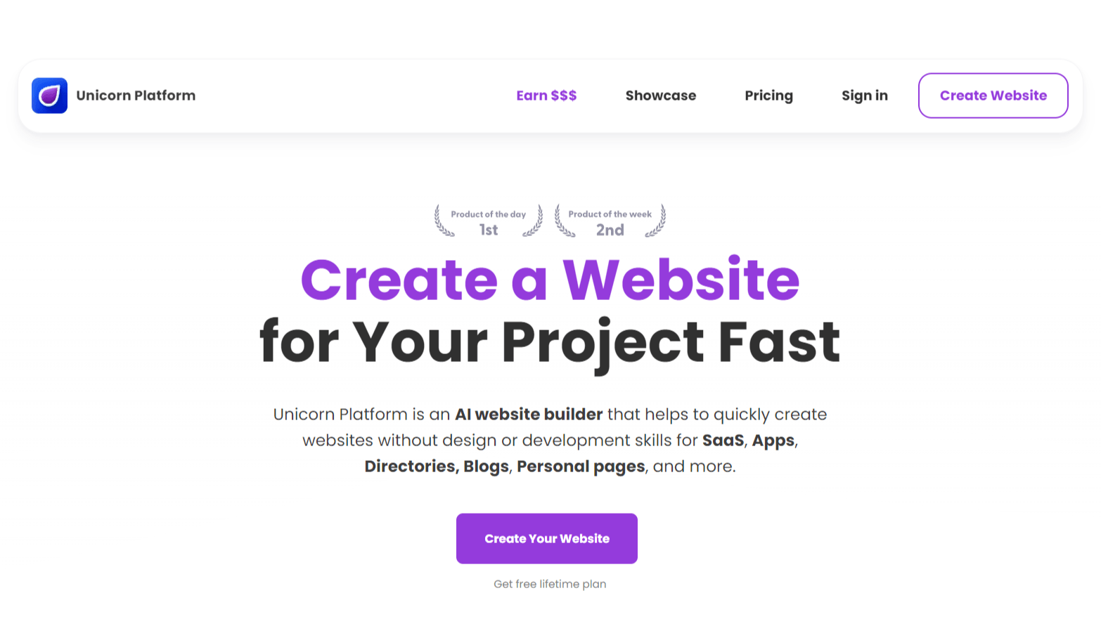 Unicorn Platform - AI Website Builder to Save Time for Busy Business Owners