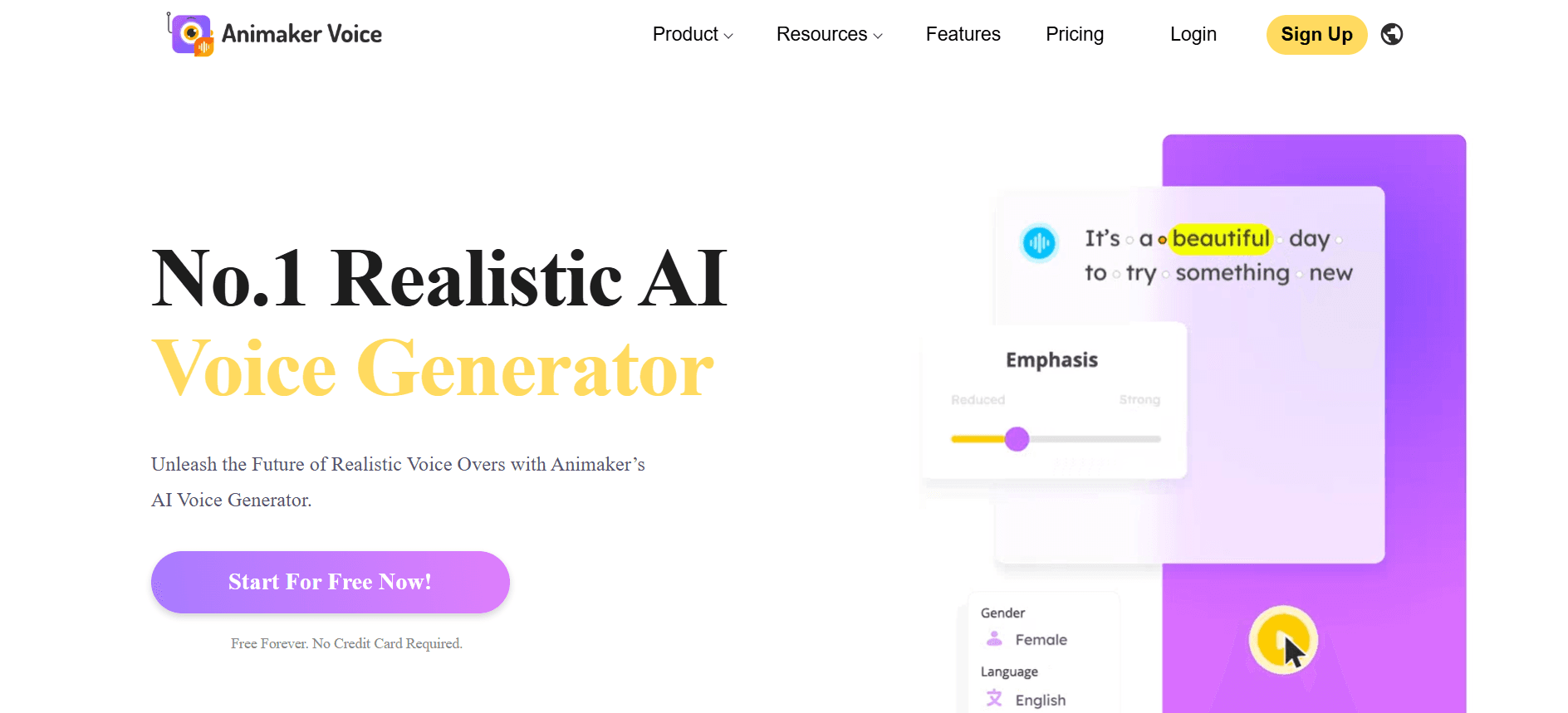 Animaker Voice - Your Go-To for Human-Like AI Voice-Overs