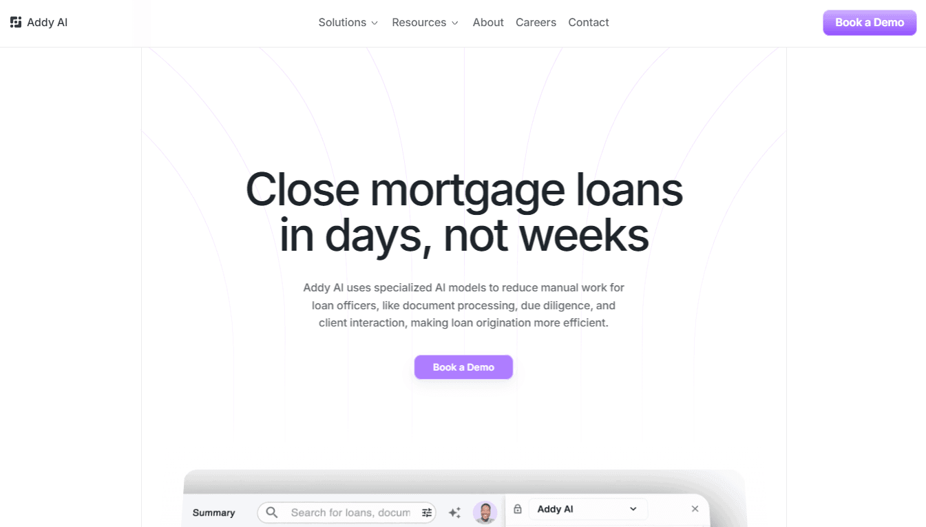 Addy AI - Mortgage Lending Supercharged with AI