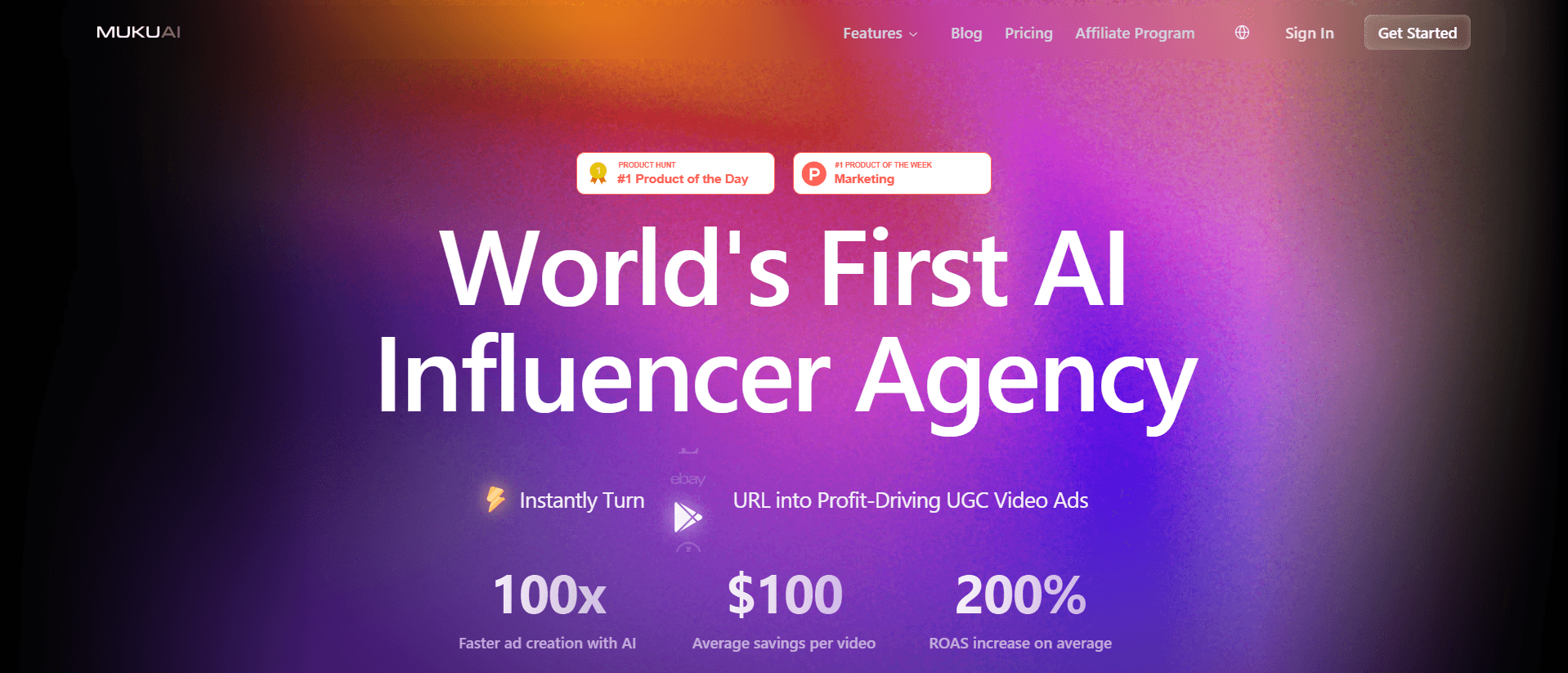 MukuAI - Create Profitable UGC Ads in Minutes