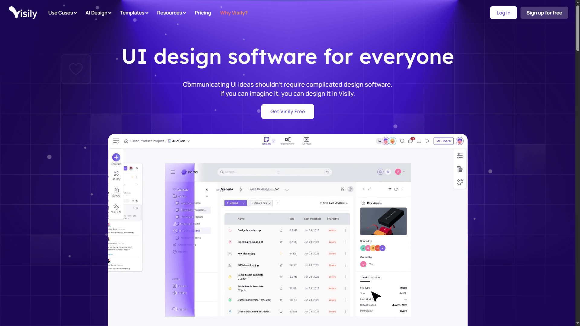 Visily AI – App & Website Prototyping Tool