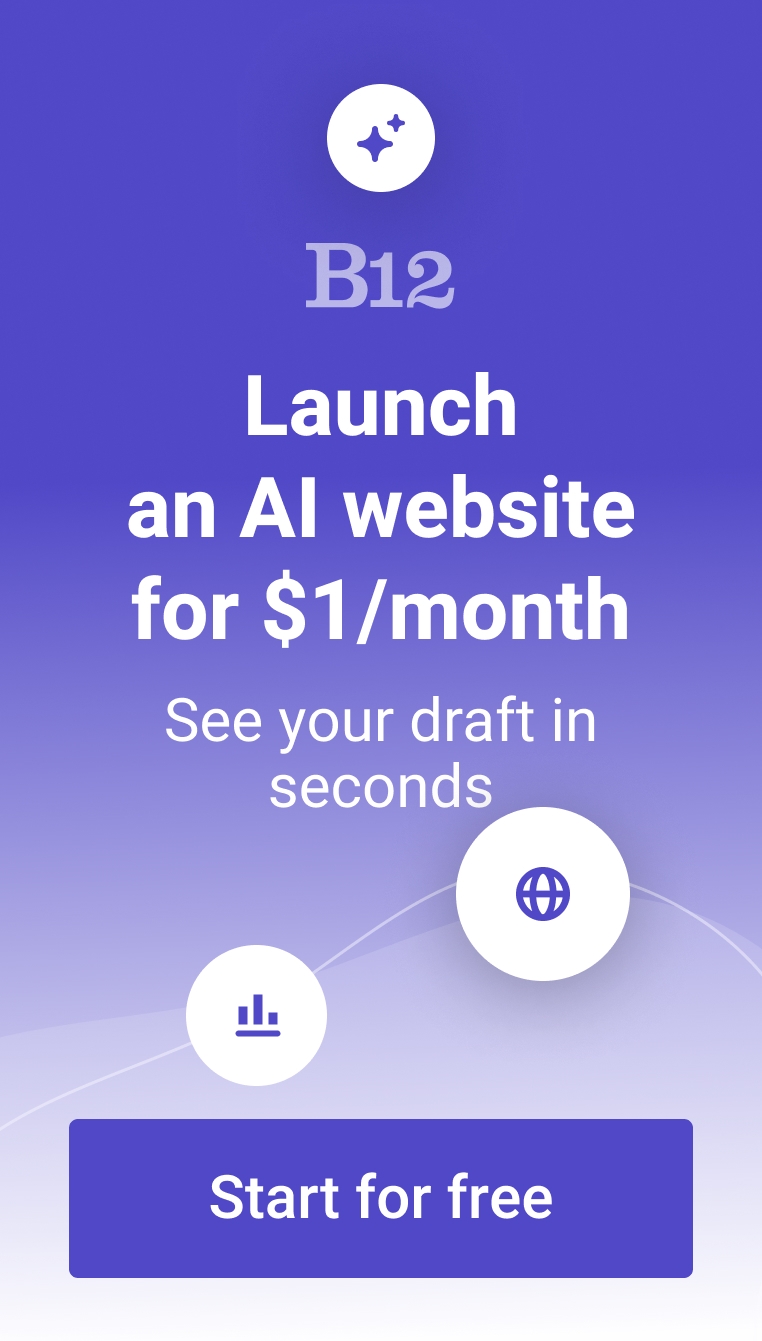 Launch an AI website for $1/month