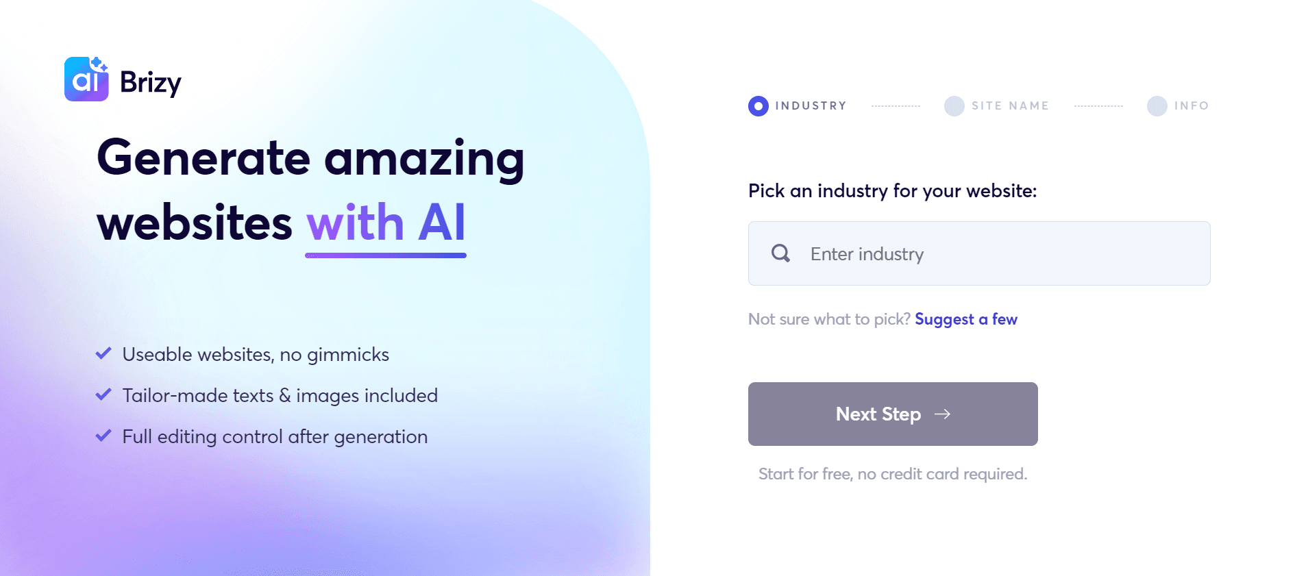 Brizy - No-Code Website Builder