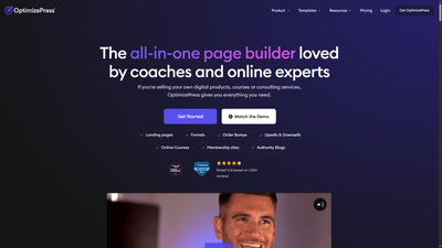 OptimizePress - Powerful Website Builder for Marketers and Creators