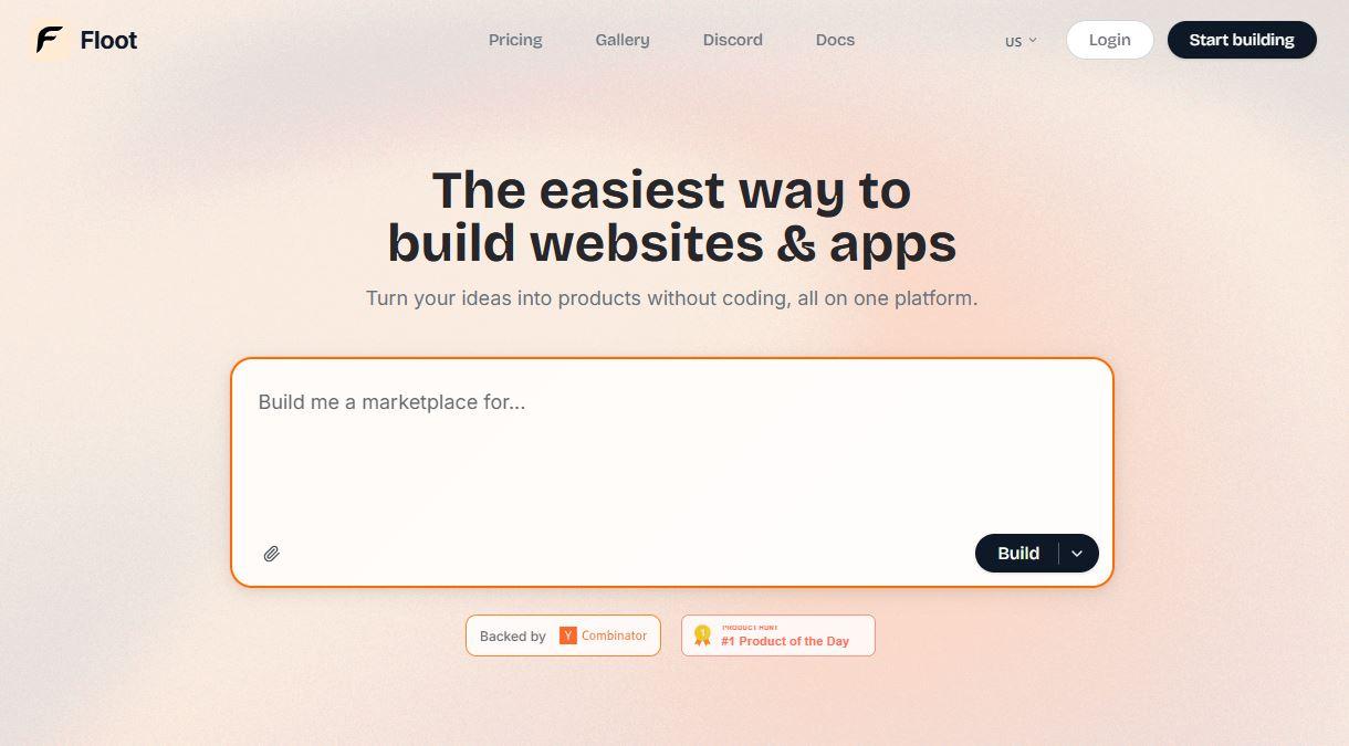 Floot – Build Serious Apps and Websites with AI, Even Without Coding Experience