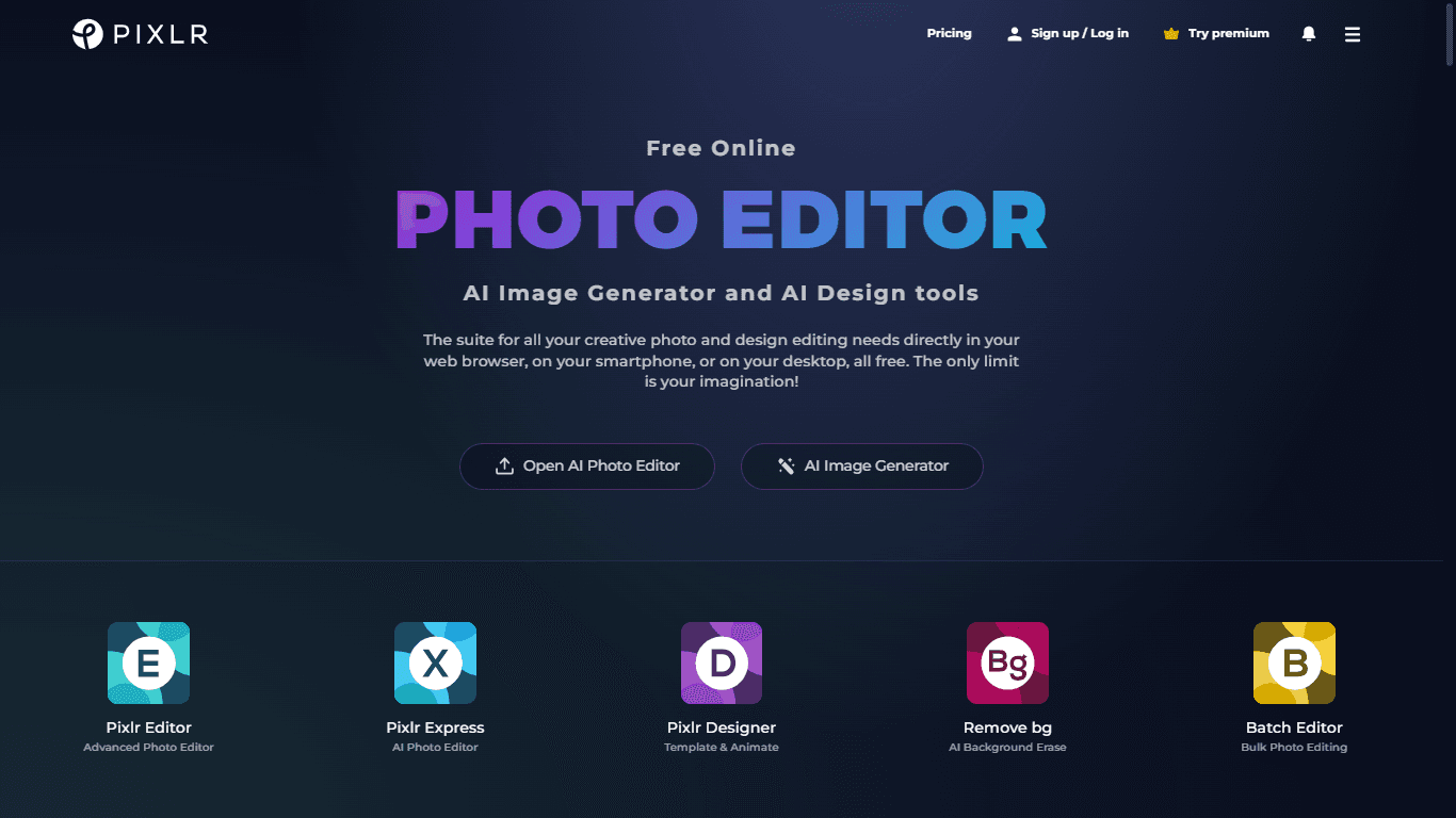 Pixlr - Online Photo Editing Made Simple
