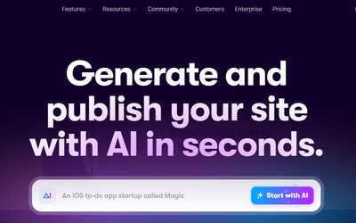 Framer AI - Publish Your Next Website Within Seconds