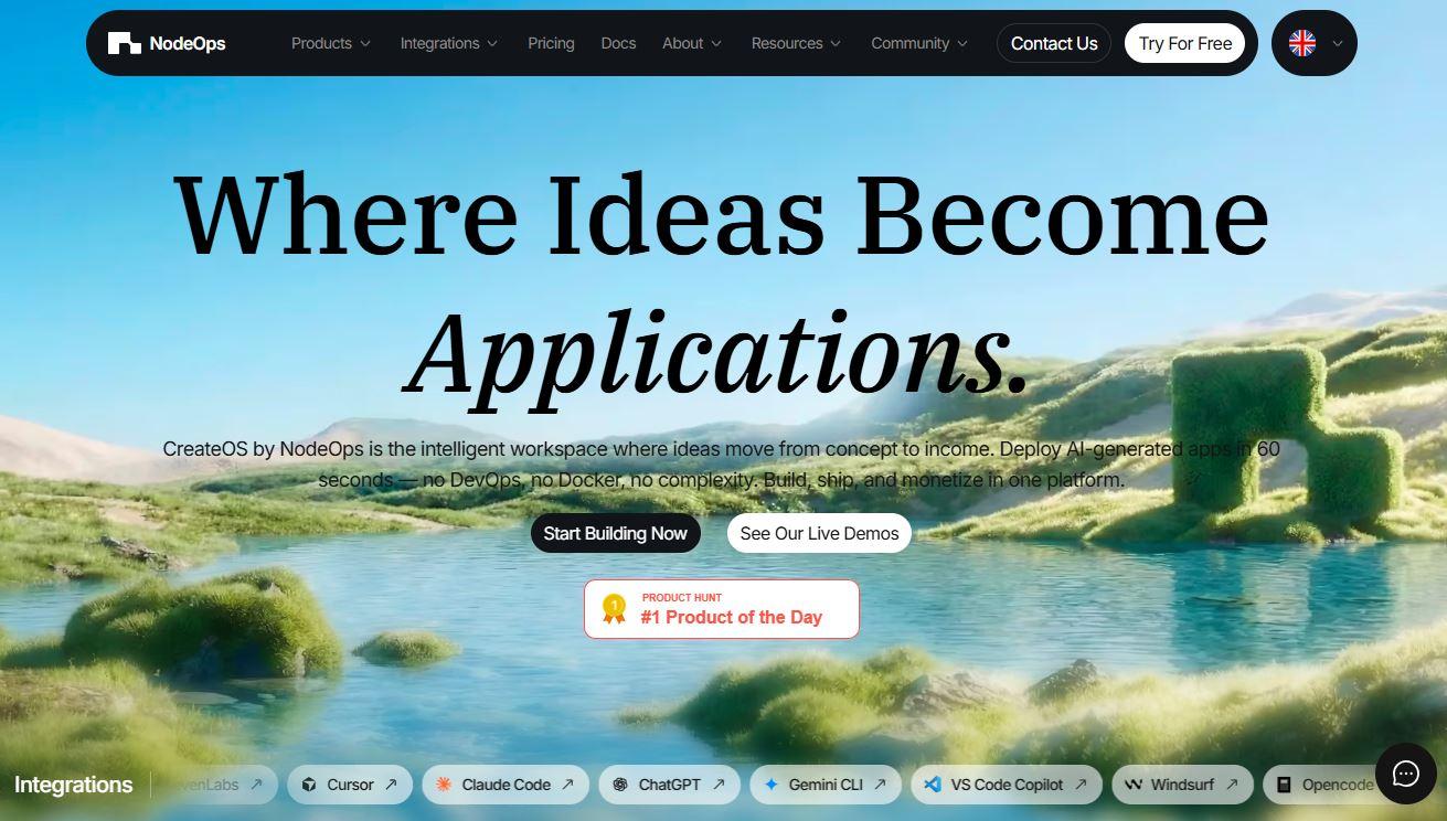 CreateOS – Deploy and Scale Full-Stack Apps Fast Without DevOps Complexity