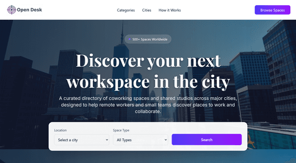 Directory website
