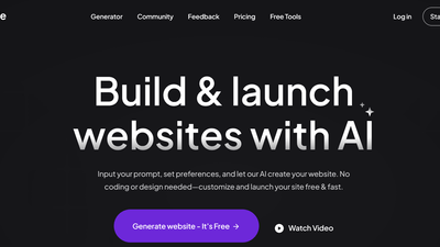Loopple - Free AI Website Builder