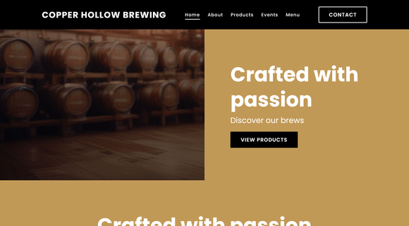 Brewery website