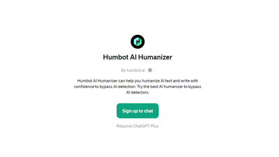  Humbot AI Humanizer - Humanize Your Content